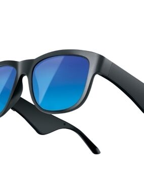 Brookstone Bluetooth Audio Sunglasses, Built in  Speakers & UV Glare Protection
